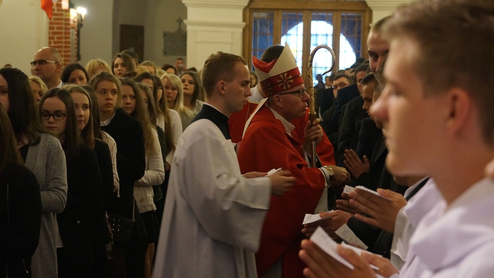 Główny moment bierzmowania