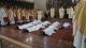 Modlitwa litanią do wszystkich świętych, podczas której kandydaci na kapłanów modlą się leżąc krzyżem.